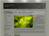 Template preview: Camo per Joomla 1.5