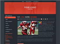 Template preview: Red  per Joomla 1.5