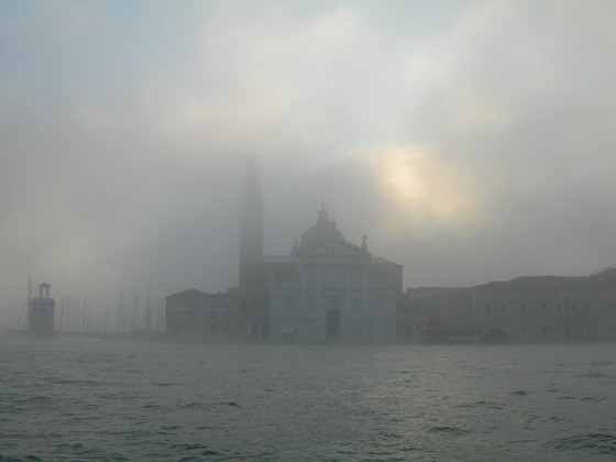 Nebbia in arrivo a Venezia