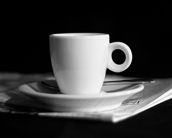 caffè e giornale