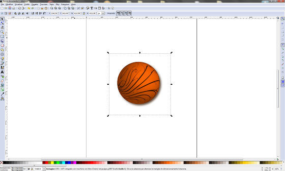 Il file AI modificato con Inkscape