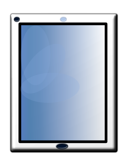 Lo smartphone realizzato con Inkscape