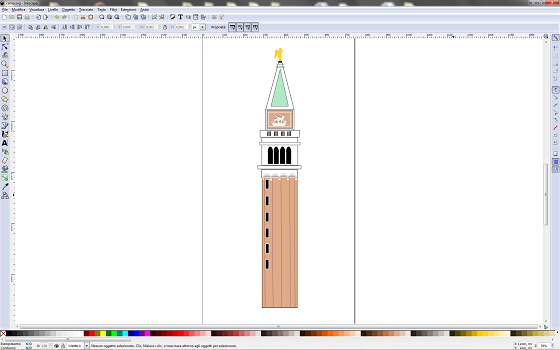 Il risultato finale in Inkscape