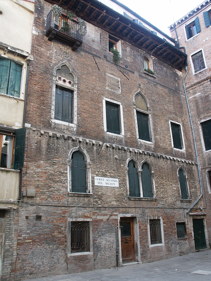 La corte del Milion a Venezia