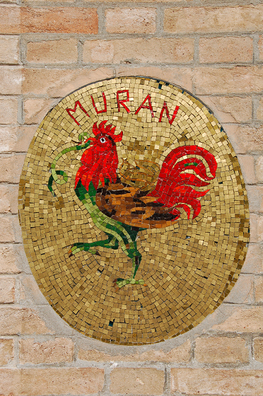 Il gallo emblema dell'isola di Murano