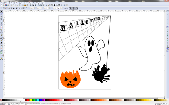 Il risultato finale in Inkscape