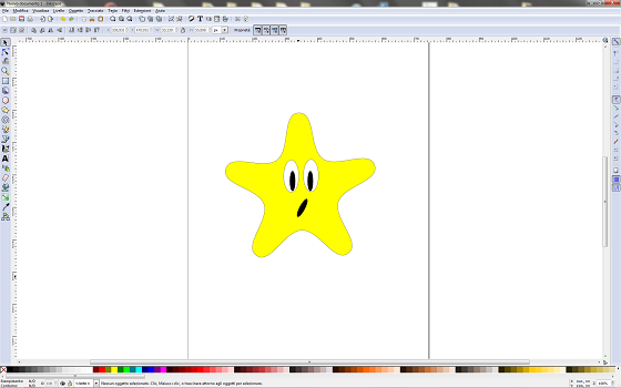 Il risultato finale in Inkscape