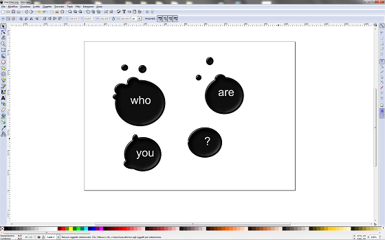 Il risultato finale in Inkscape