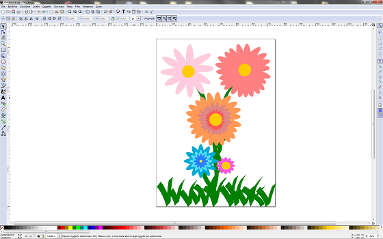 Il risultato finale in Inkscape