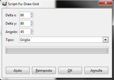 Il filtro Draw Grid per Gimp