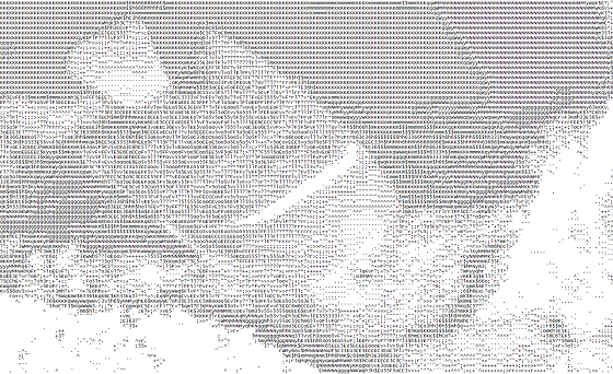 Il file ASCII ottenuto con PhoXo