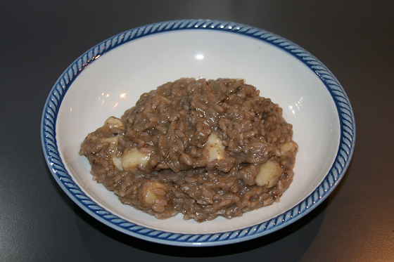 Risotto di radicchio di Treviso e formaggio Asiago