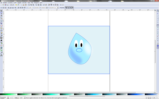 Il risultato finale in Inkscape