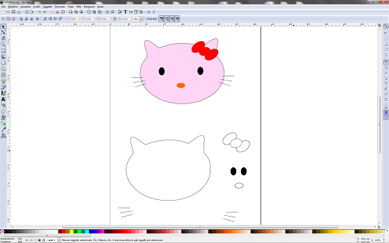 Il risultato finale in Inkscape