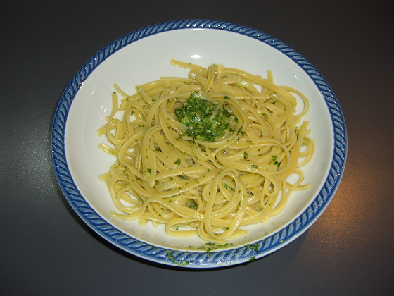 Pasta al pesto