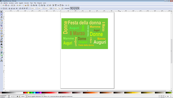 Il risultato finale in Inkscape