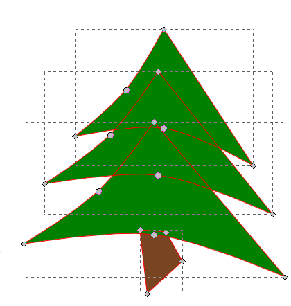 La sagoma dell'albero