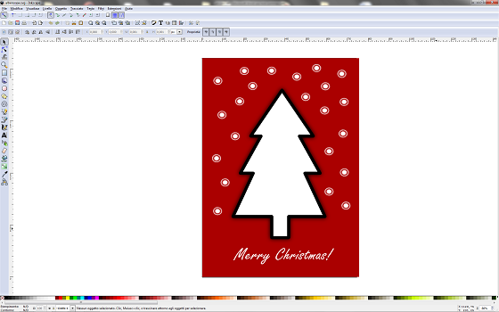 Il risultato finale in Inkscape