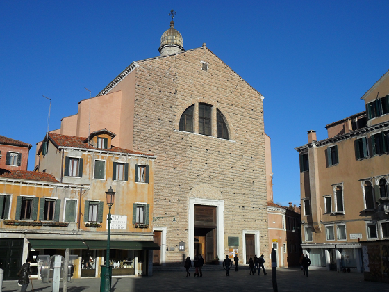 La chiesa di San Pantalon a Venezia (foto di Camilla)