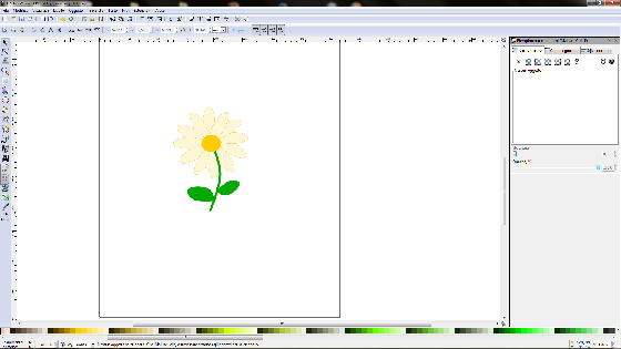 Il risultato finale in Inkscape