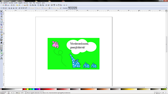 Il risultato finale in Inkscape