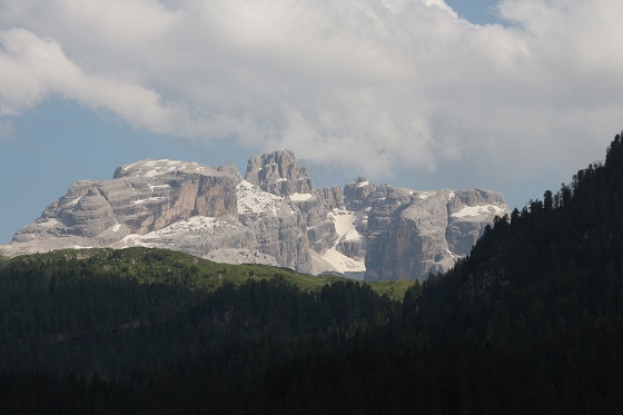 Le Dolomiti del Brenta viste da Passo Campo Carlo Magno
