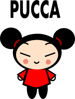 La Pucca disegnata con Inkscape