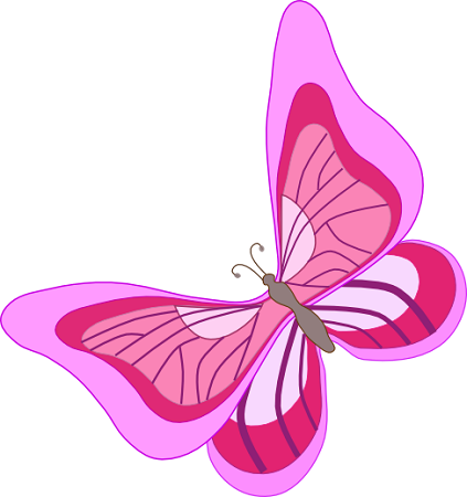 Farfalle Rosa Con Inkscape Csi Multimedia