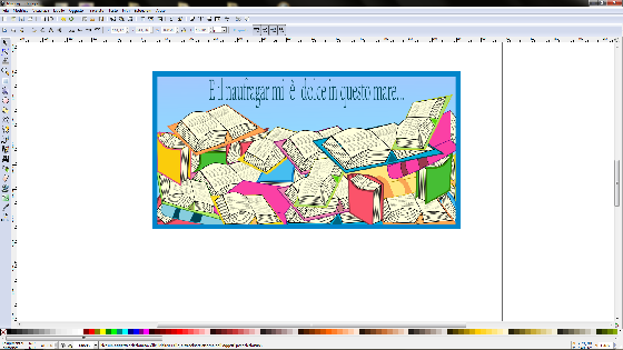 Il risultato finale in Inkscape