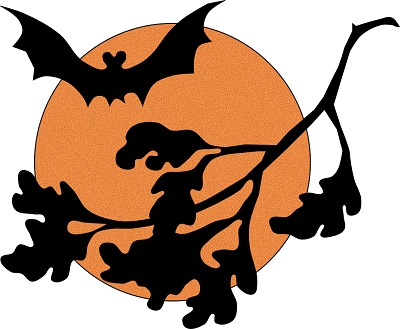 Il tondo di Halloween disegnato con Inkscape