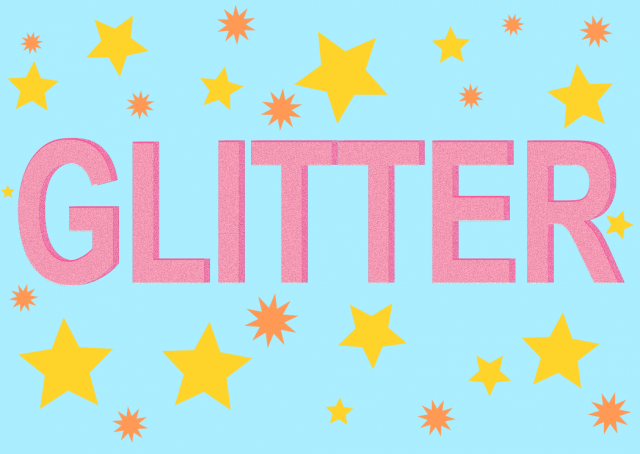 glitter