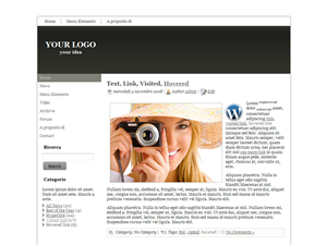 Template preview: Easy per Wordpress