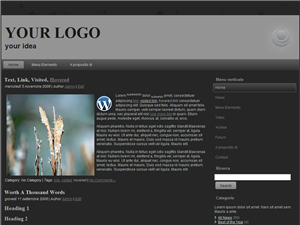 Template preview: Large per Wordpress 3.2