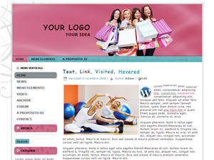 Template preview: Women per Wordpress