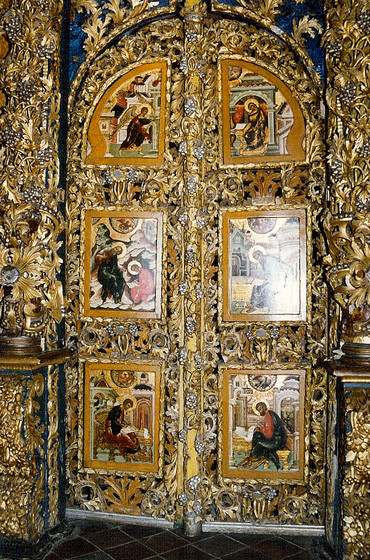 Le porte regali nella chiesa di Sant'Elia a Jaroslavl