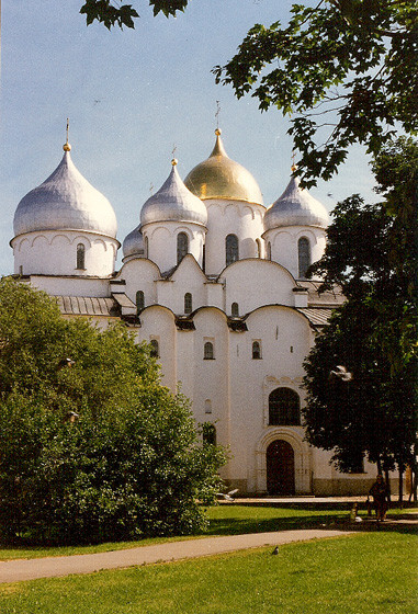 La cattedrale di Santa Sofia a Novgorod