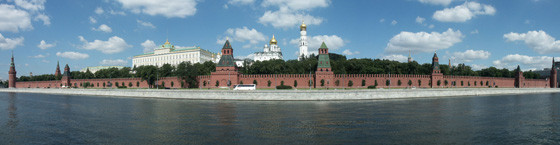 Panoramica del Cremlino di Mosca