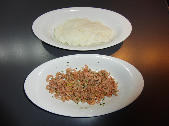 Schie agio e ogio e polenta