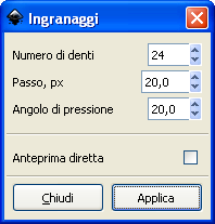 Creare gli ingranaggi con Inkscape