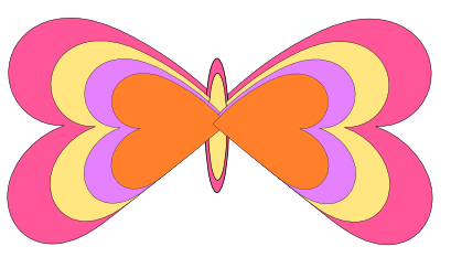 La farfalla colorata