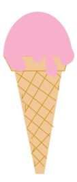 Il classico cono gelato