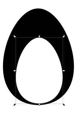 Il corpo del pinguino