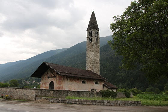 La chiesa di Sant'Antonio a Pelugo