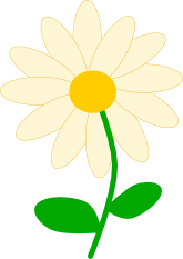 Un fiorellino disegnato con Inkscape