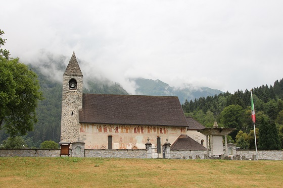 La chiesa di San Vigilio a Pinzolo