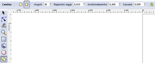 Impostiamo la stella