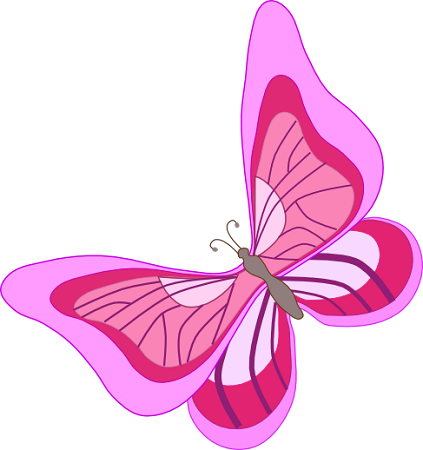 La farfalla disegnata con Inkscape